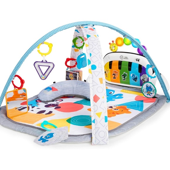 Baby Einstein book bundle and 4-in-1 kick piano playmat - Picture 7 of 8